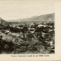 Piatra N. Vedere generală luată de pe muntele Cozla