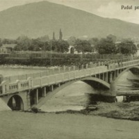 Piatra-Neamţ. Podul peste Bistriţa