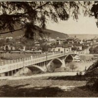 Piatra Neamţ. Podul peste Bistriţa